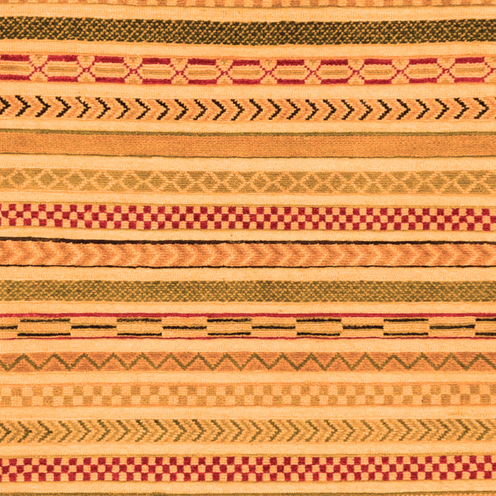 Machine Washable Abstract Orange Modern Area Rugs, wshabs2270org