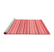 Modern Red Washable Rugs