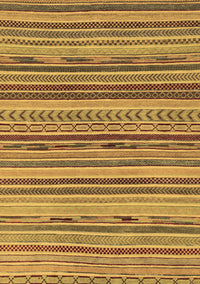 Abstract Brown Modern Rug, abs2271brn