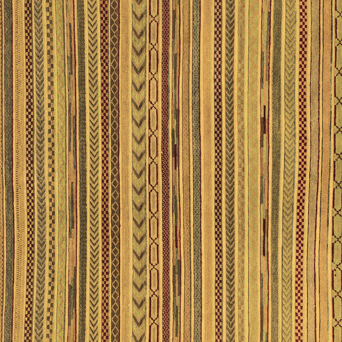 Square Machine Washable Abstract Brown Modern Rug, wshabs2271brn