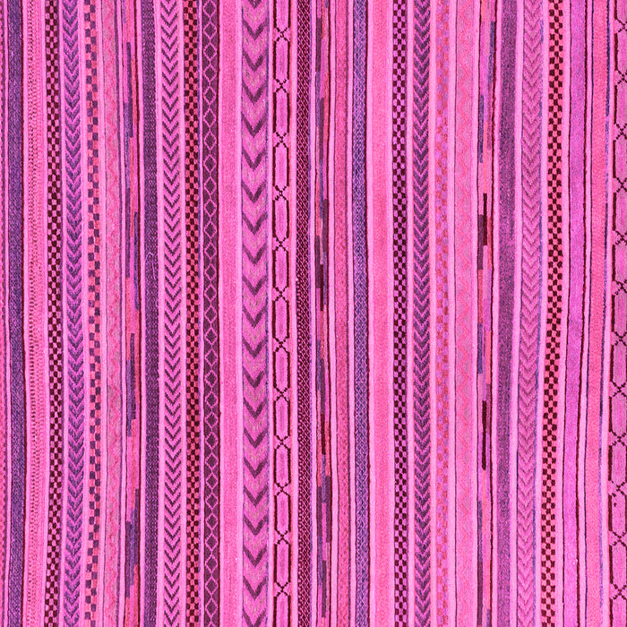 Square Machine Washable Abstract Pink Modern Rug, wshabs2271pnk