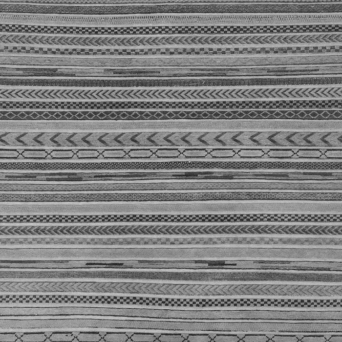 Square Machine Washable Abstract Gray Modern Rug, wshabs2271gry