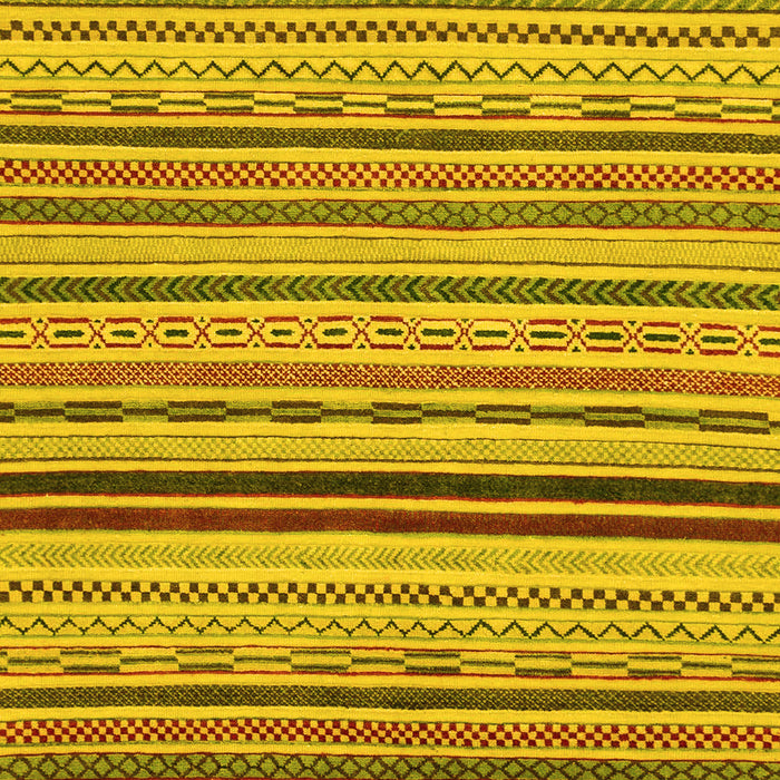 Machine Washable Abstract Yellow Modern Rug, wshabs2272yw