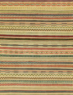 Abstract Sienna Brown Modern Rug, abs2272