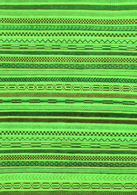 Abstract Green Modern Rug, abs2272grn