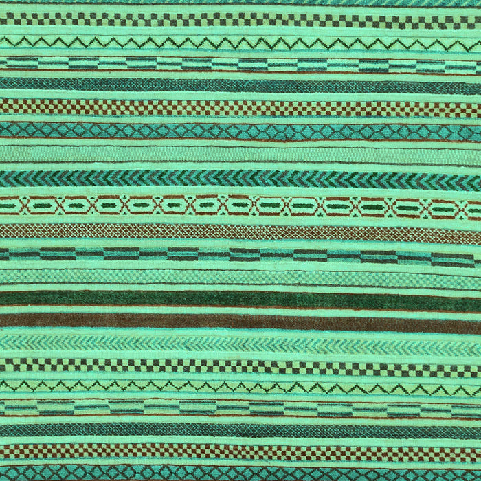 Machine Washable Abstract Turquoise Modern Area Rugs, wshabs2272turq