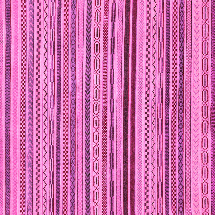 Square Abstract Pink Modern Rug, abs2272pnk