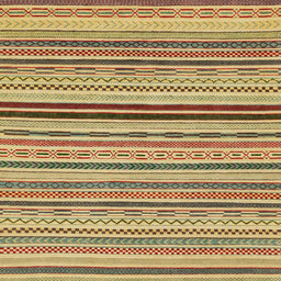 Square Abstract Sienna Brown Modern Rug, abs2272