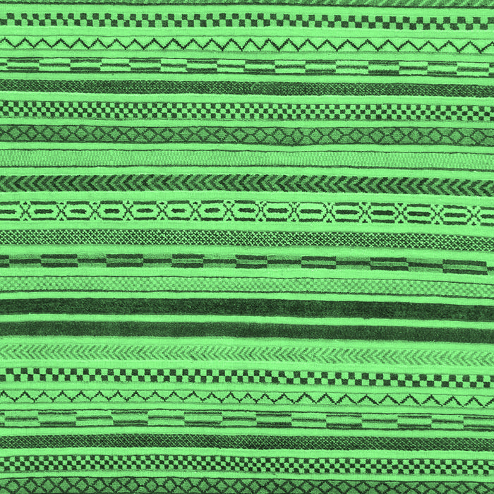 Machine Washable Abstract Emerald Green Modern Area Rugs, wshabs2272emgrn