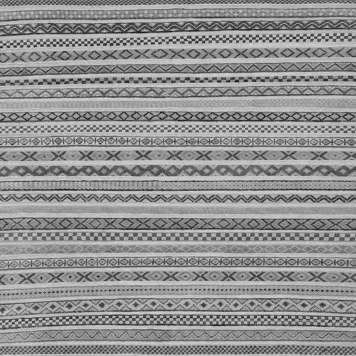 Square Abstract Gray Modern Rug, abs2273gry