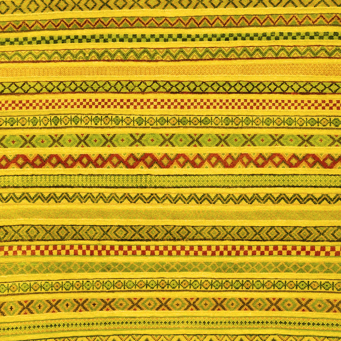 Machine Washable Abstract Yellow Modern Rug, wshabs2273yw