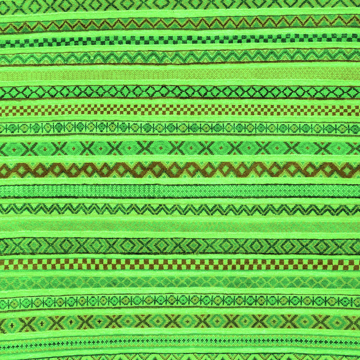 Abstract Green Modern Rug, abs2273grn