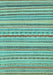 Abstract Light Blue Modern Rug, abs2273lblu