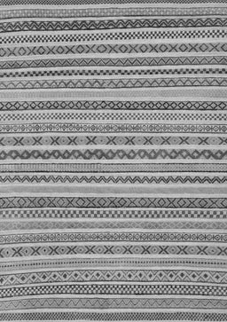 Abstract Gray Modern Rug, abs2273gry