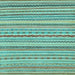 Square Abstract Light Blue Modern Rug, abs2273lblu