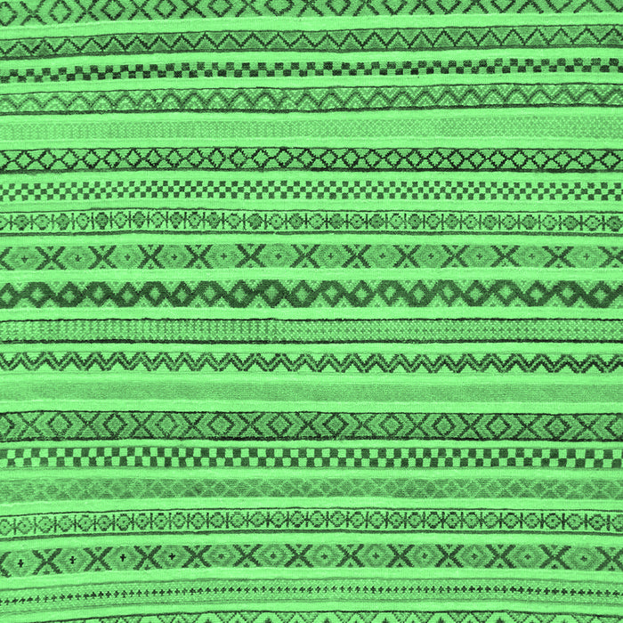 Machine Washable Abstract Emerald Green Modern Area Rugs, wshabs2273emgrn