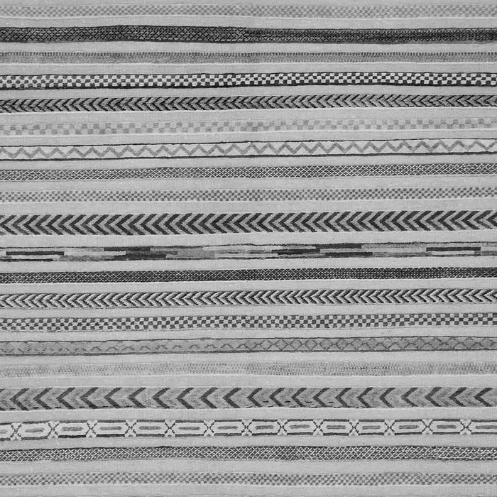 Square Machine Washable Abstract Gray Modern Rug, wshabs2274gry