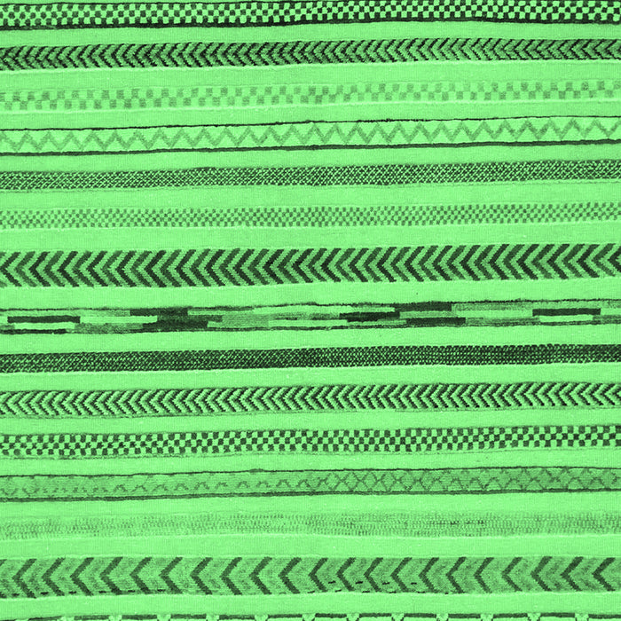 Machine Washable Abstract Emerald Green Modern Area Rugs, wshabs2274emgrn