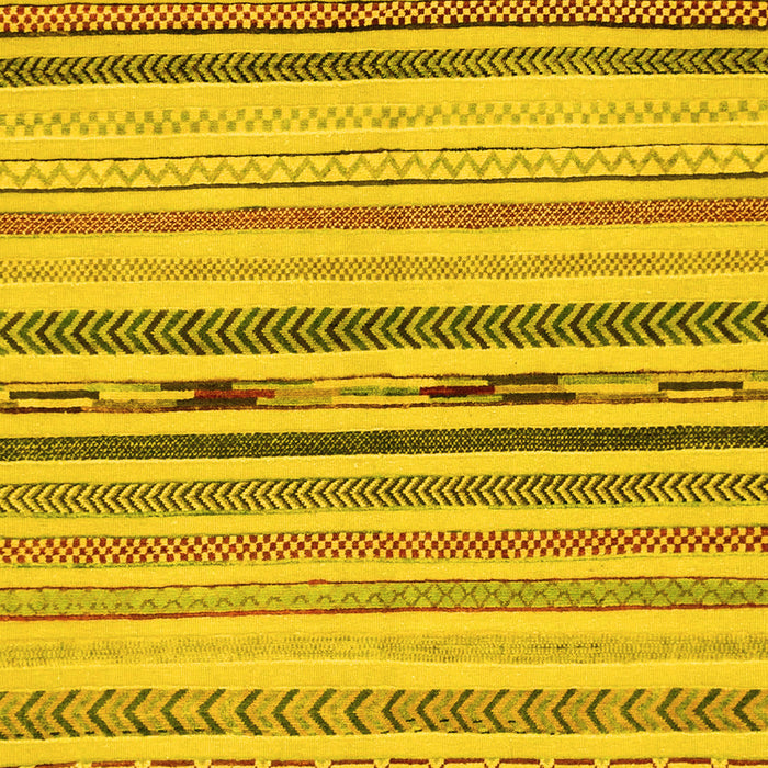 Abstract Yellow Modern Rug, abs2274yw