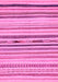 Machine Washable Abstract Pink Modern Rug, wshabs2274pnk