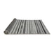 Sideview of Abstract Gray Modern Rug, abs2274gry