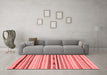 Modern Red Washable Rugs