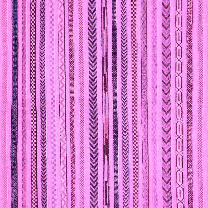 Square Machine Washable Abstract Purple Modern Area Rugs, wshabs2274pur