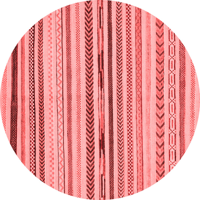 Machine Washable Abstract Red Modern Rug, wshabs2274red
