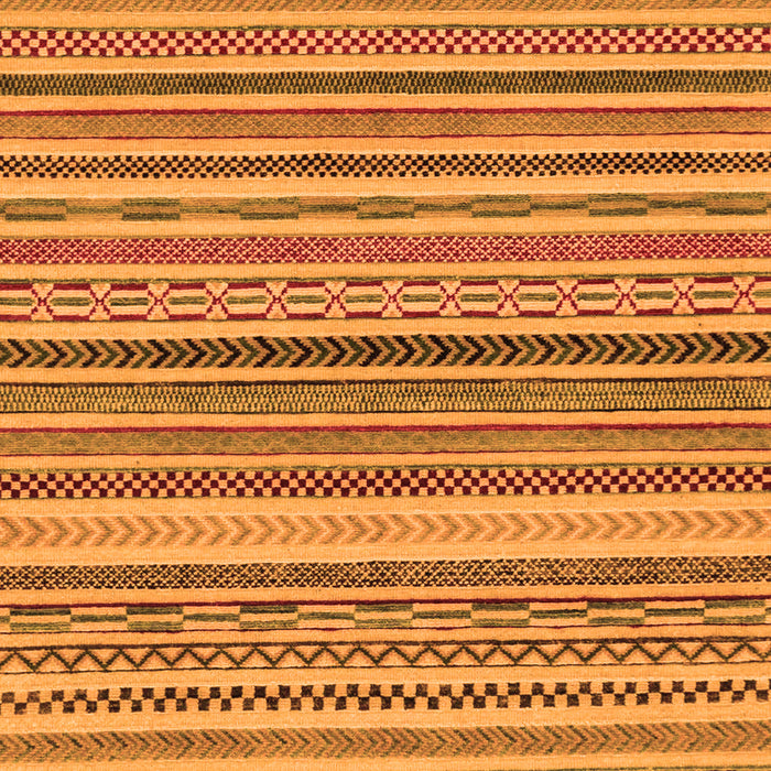 Machine Washable Abstract Orange Modern Area Rugs, wshabs2275org