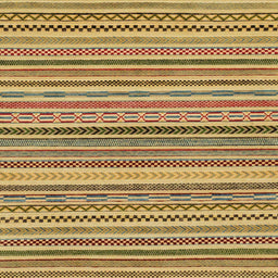 Square Abstract Light Brown Modern Rug, abs2275