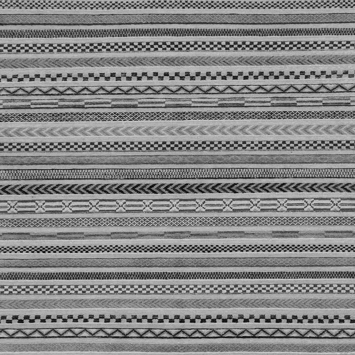 Square Abstract Gray Modern Rug, abs2275gry