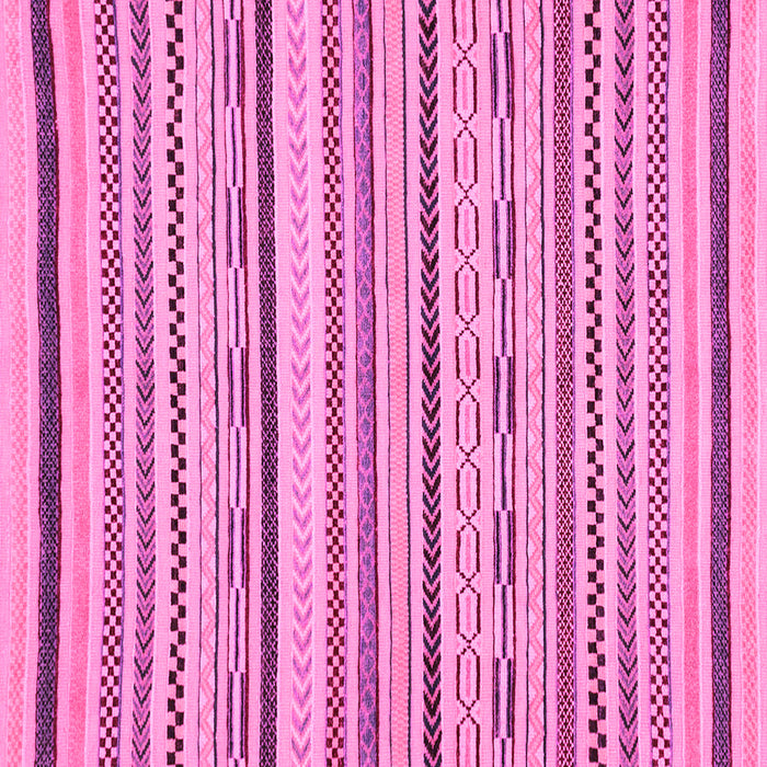 Square Abstract Pink Modern Rug, abs2276pnk