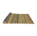 Sideview of Abstract Reddish Brown Modern Rug, abs2277