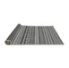 Sideview of Abstract Gray Modern Rug, abs2277gry