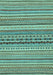 Abstract Light Blue Modern Rug, abs2277lblu