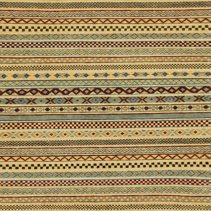 Square Machine Washable Abstract Red Brown Rug, wshabs2277