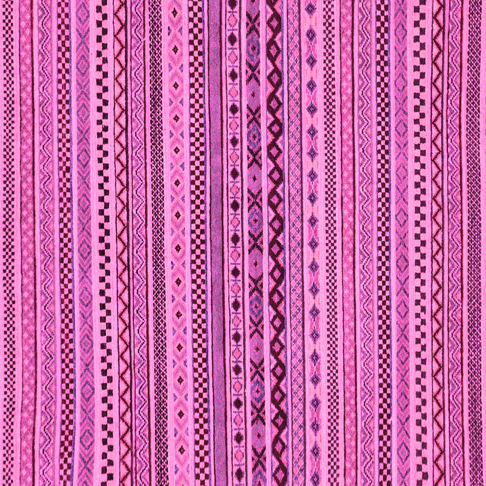 Square Abstract Pink Modern Rug, abs2277pnk