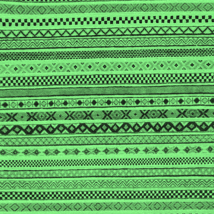 Machine Washable Abstract Emerald Green Modern Area Rugs, wshabs2277emgrn