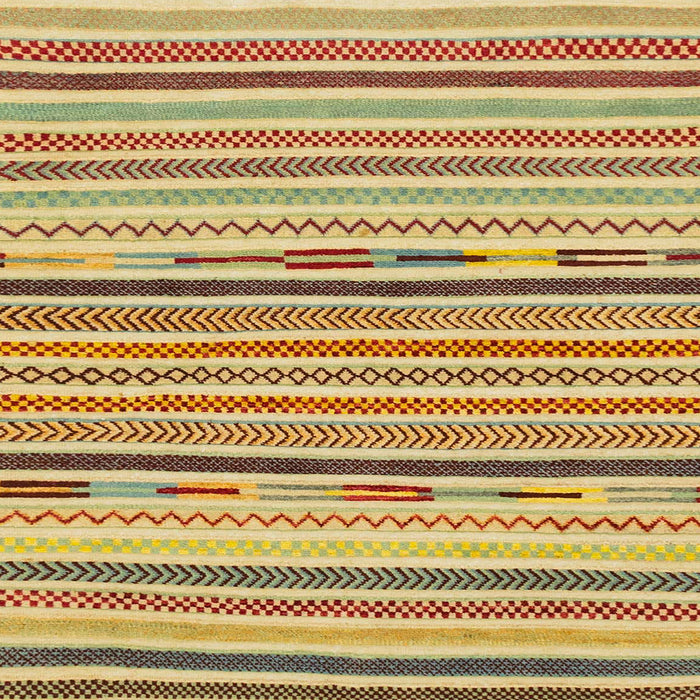 Square Machine Washable Abstract Red Rug, wshabs2278