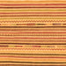 Square Abstract Orange Modern Rug, abs2278org