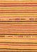 Machine Washable Abstract Orange Modern Area Rugs, wshabs2278org