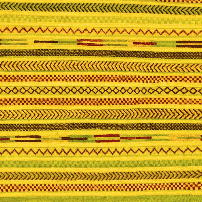 Abstract Yellow Modern Rug, abs2278yw