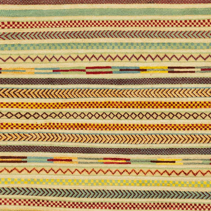 Machine Washable Abstract Red Rug, wshabs2278