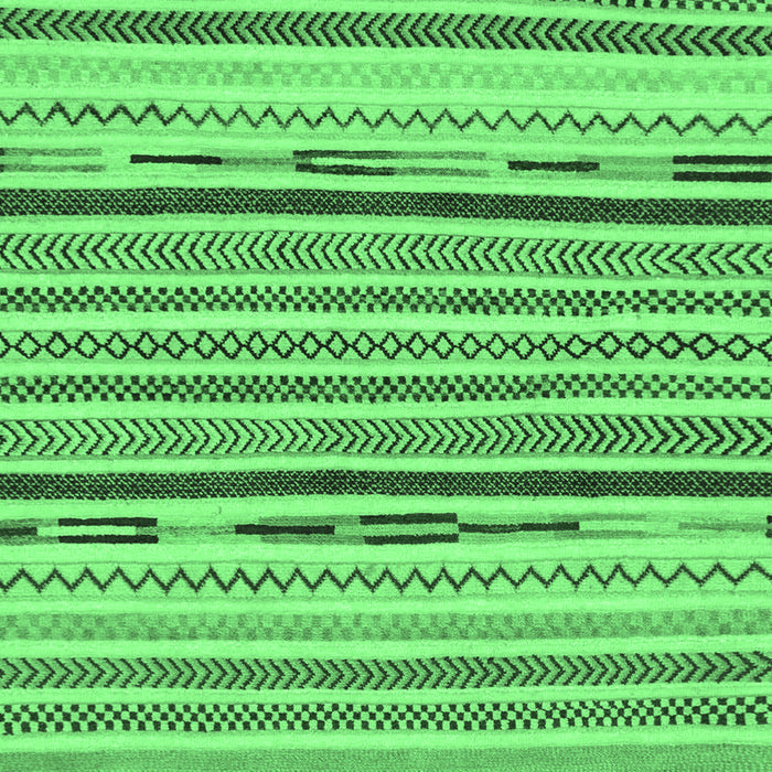 Machine Washable Abstract Emerald Green Modern Area Rugs, wshabs2278emgrn