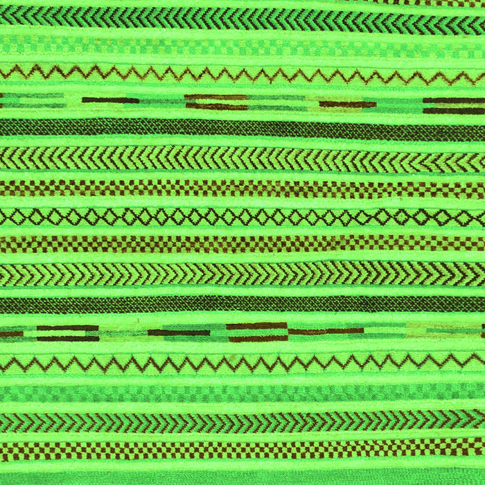 Abstract Green Modern Rug, abs2278grn