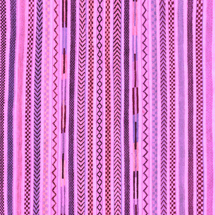 Square Machine Washable Abstract Purple Modern Area Rugs, wshabs2278pur