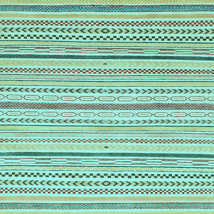 Square Machine Washable Abstract Light Blue Modern Rug, wshabs2279lblu