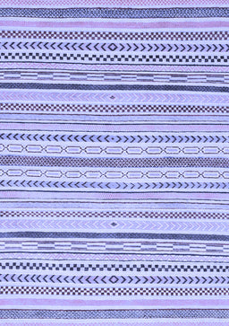 Abstract Blue Modern Rug, abs2279blu