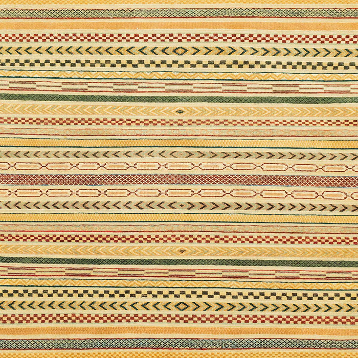 Square Abstract Cinnamon Brown Modern Rug, abs2279