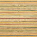 Square Abstract Cinnamon Brown Modern Rug, abs2279